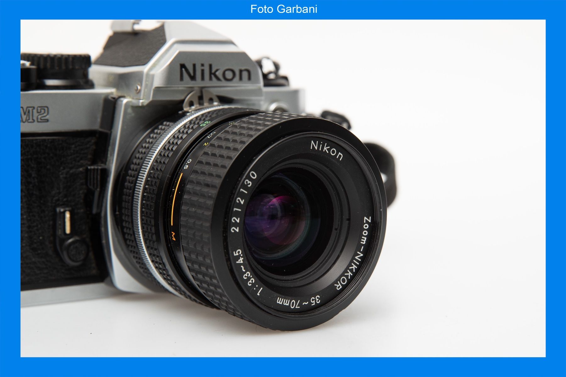 Nikon Fotocamera: Nikon FM2 con 35-70mm f3.3-4.5 – Usato da Muralto venduto da FotoGarbani 1