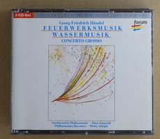 Händel - Feuerwerksmusik Wassermusik (2 CDs) - F19