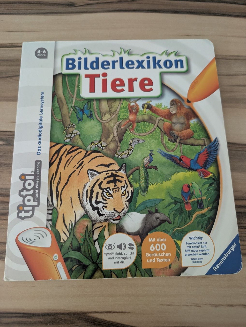 Ravensburger Spiele: tiptoi Bilderlexikon Tiere Ravensburger – Gebraucht aus Worben von rog_z89z