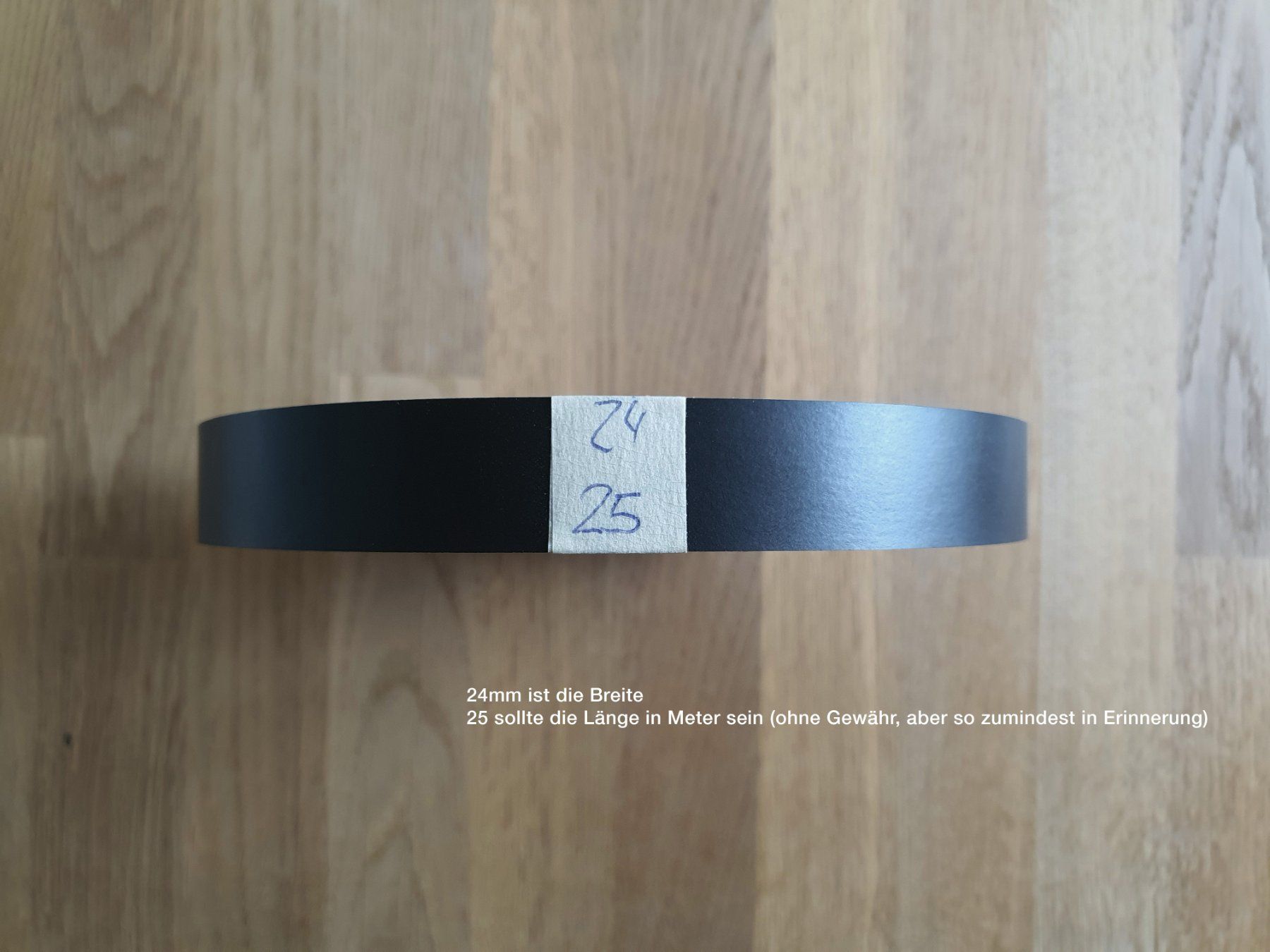 Tavoli: Tischplattenkante / Kantenumleimer 24mm Breit / Schwarz – Nuovo (secondo la descrizione) da Winterthur venduto da Nooitgedagt 5