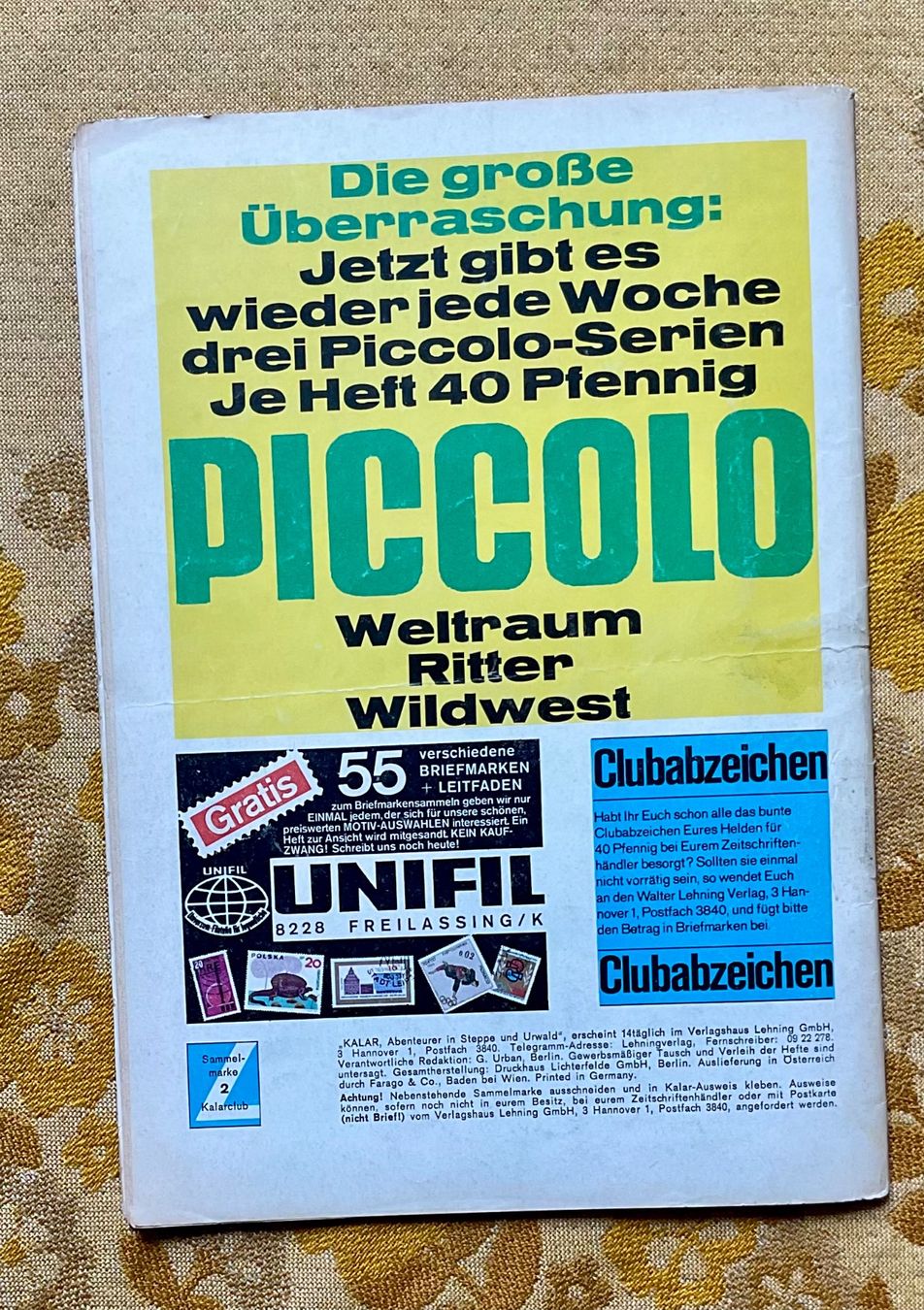 Fumetti: Kalar Heft Nr 2 von 1968 ? – Difettoso da Endingen venduto da nathan05 9