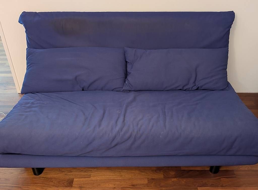 Ligne Roset Divani: linge roset Multy- Schlafsofa, blau – Usato da Zürich venduto da wme_2brc