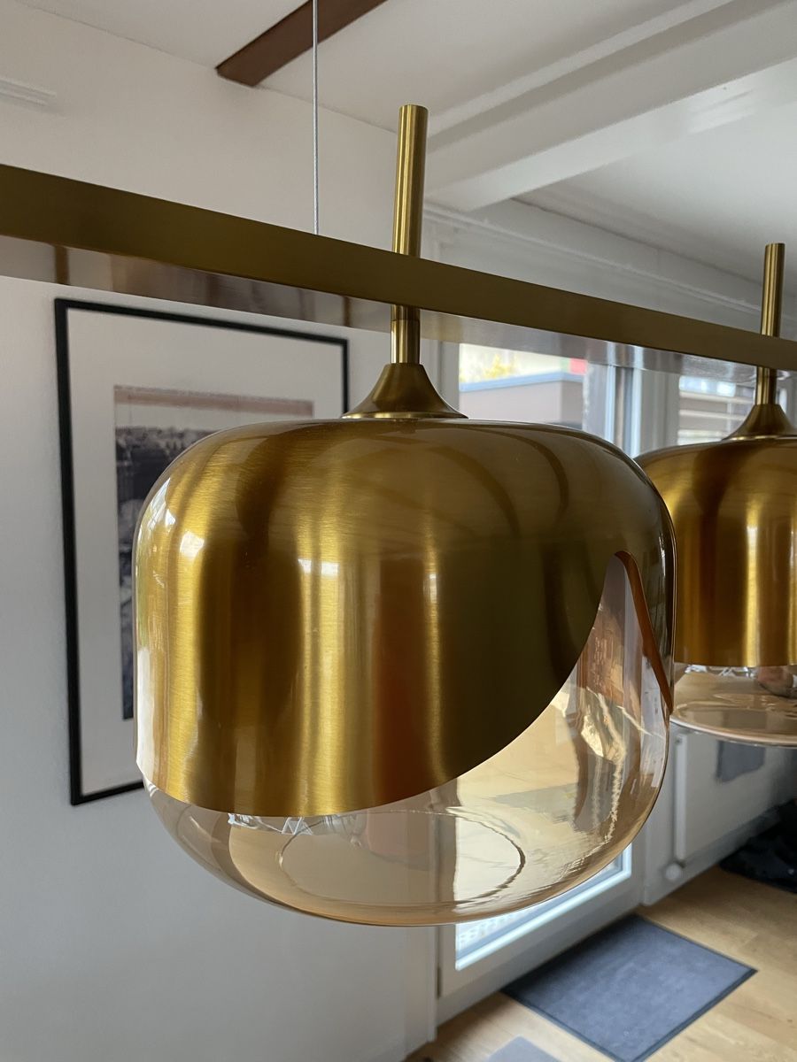 Kare Lampade: Suspension dorée Goblet Quattro Ø25cm – Usato da Erlach venduto da roubate 6