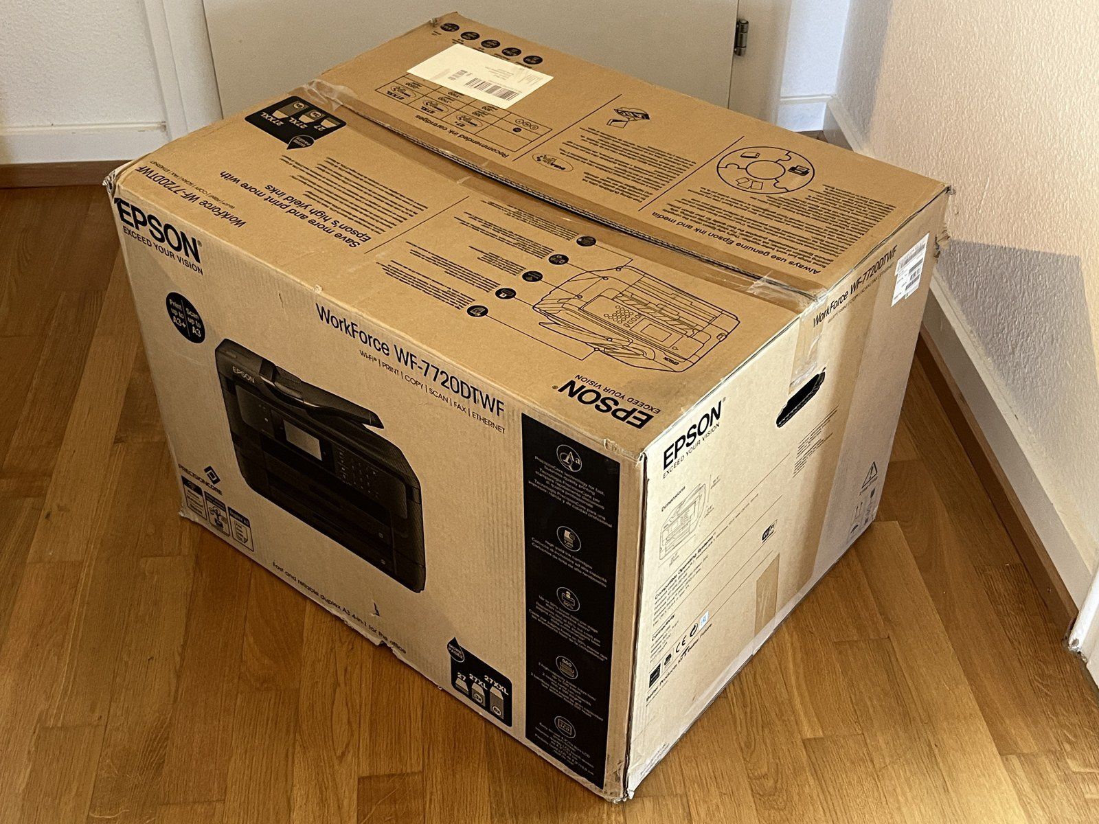 Epson Stampanti: Epson WorkForce WF-7720DTWF A3-Multifunktionsdrucker defekt – Difettoso da Zürich venduto da Kollege7 8