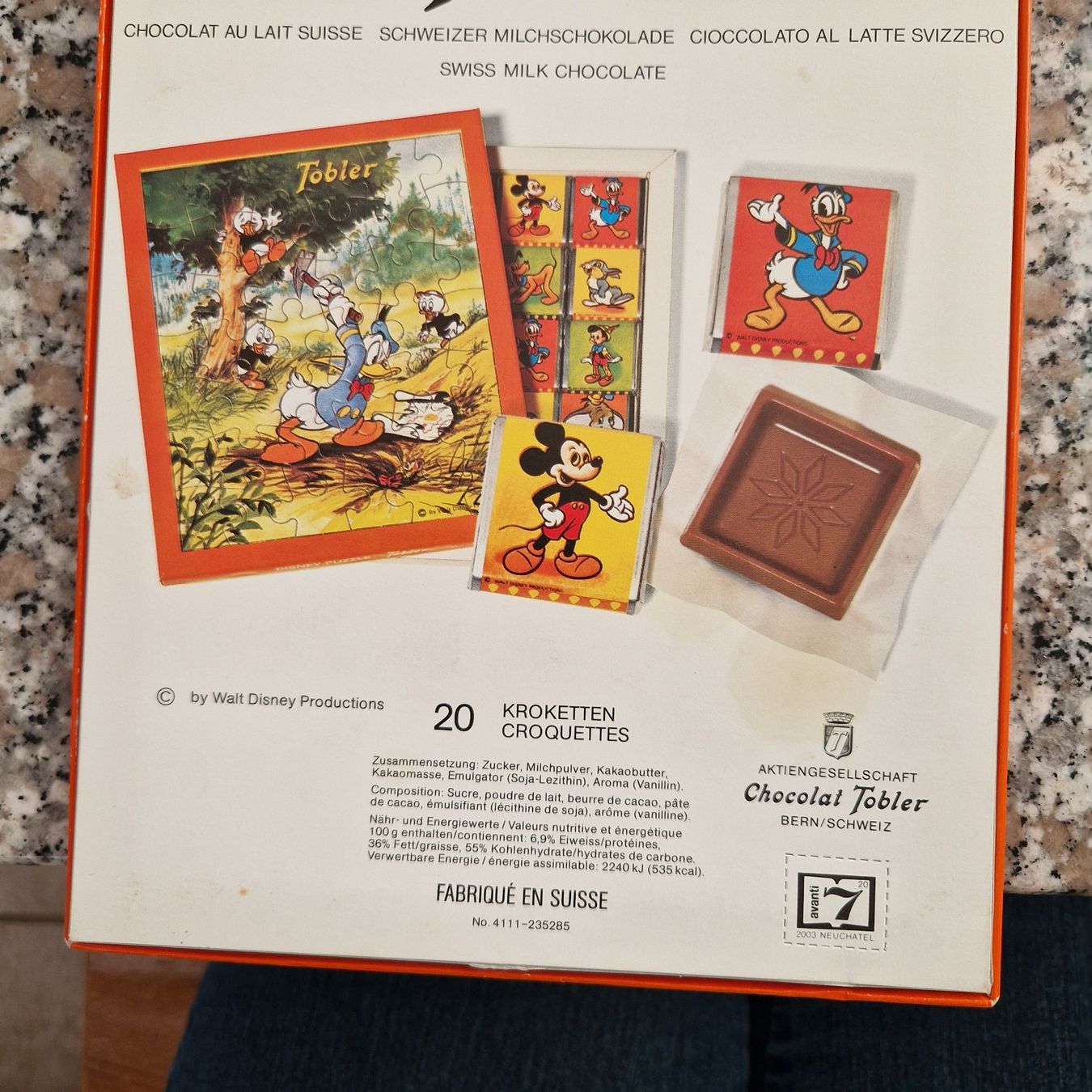 Disney Puzzle: Disney - Puzzle Tobler – Usato da Rumisberg venduto da Reikauno 1