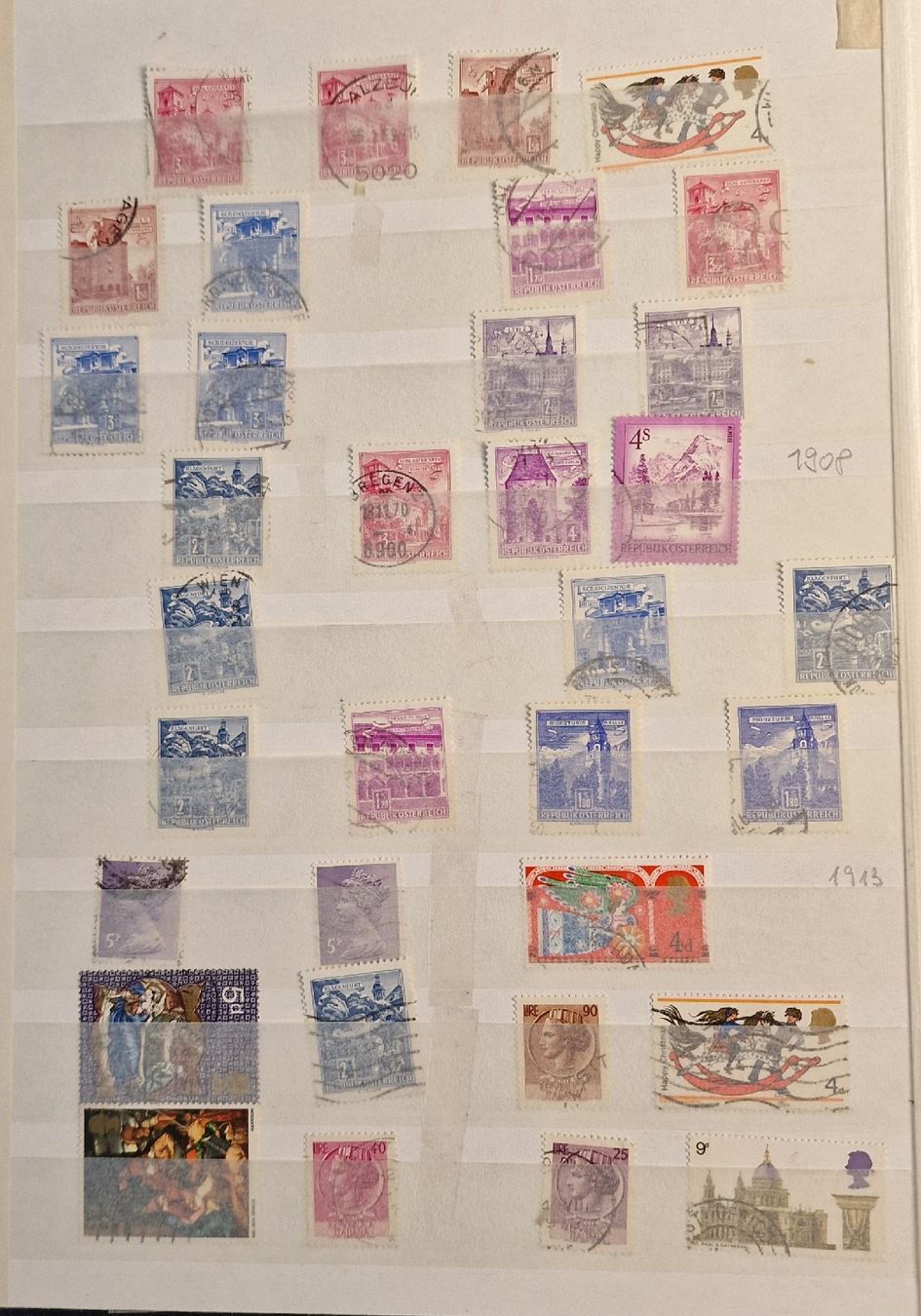 Tutti i francobolli: Briefmarkensammlung international – Usato da Stüsslingen venduto da dolphine_blue 2
