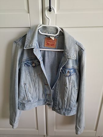 Veste en jeans Levi's bleu clair occasion