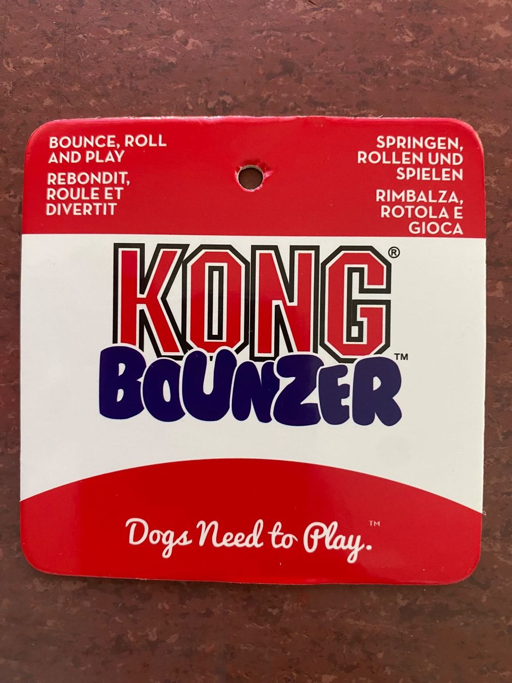 Giocattoli: Kong bounzer. Grösse M. Hüpfball oder Springball – Usato da Gümligen venduto da Farrolito 3