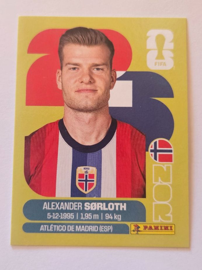 Panini Cartes à collectionner: Panini 2026 Sorloth NOR 16 – Neuf (Voir description) à Malans GR par Ovi83