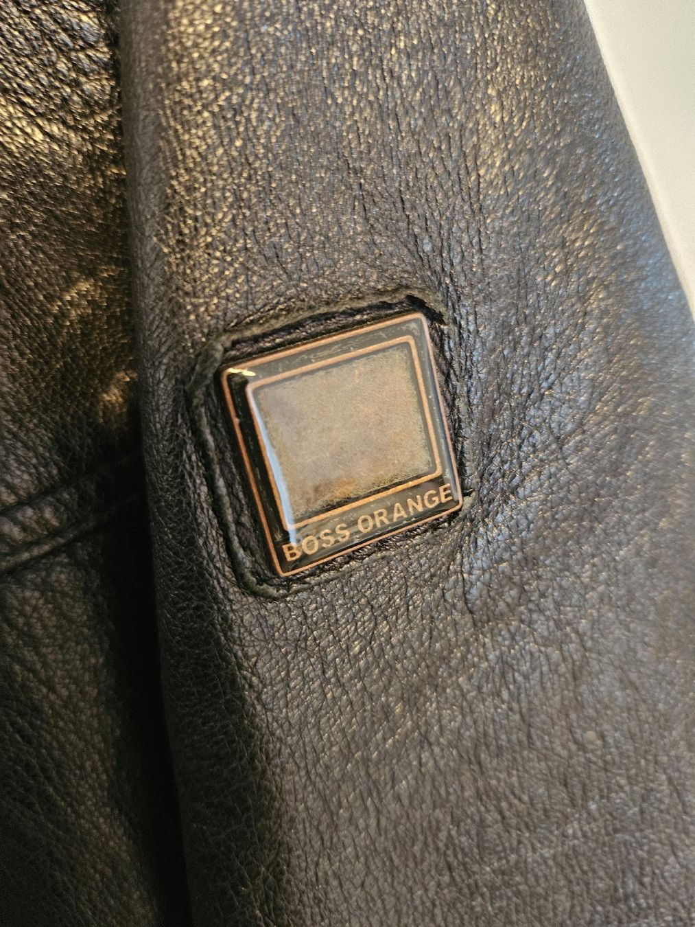 Hugo Boss Giacche: Hugo Boss Herren Lederjacke, Grösse 46/M – Usato da Brugg AG venduto da Kitycity 7