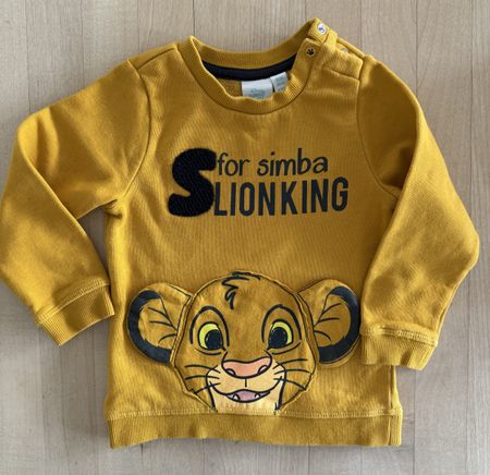 Disney Baby Pullover, Lion King, Grösse 81cm/18M Top!