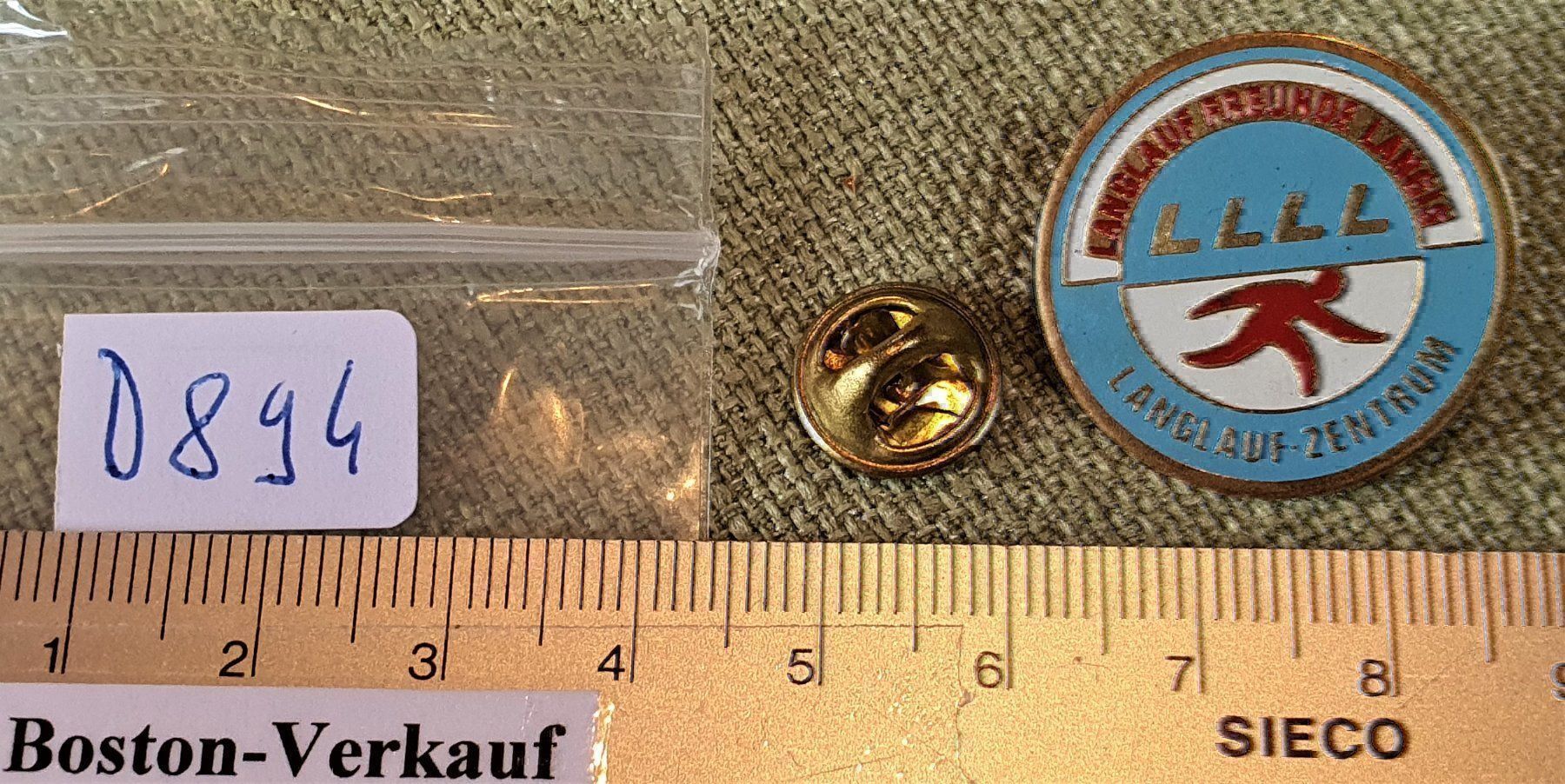 Placchette & Badge: D894  Pin Langlauf Freunde Langis Zentr. – Usato da Reinach BL venduto da Boston-Verkauf 2