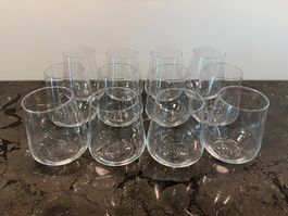12-teiliges Set bauchige Tumbler-Gläser