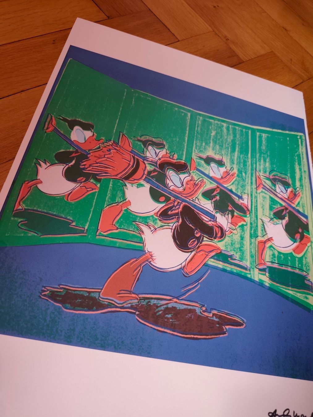 Grafica & Litografie: Andy Warhol Donald duck – Usato da Montreux venduto da LeVintage33 1