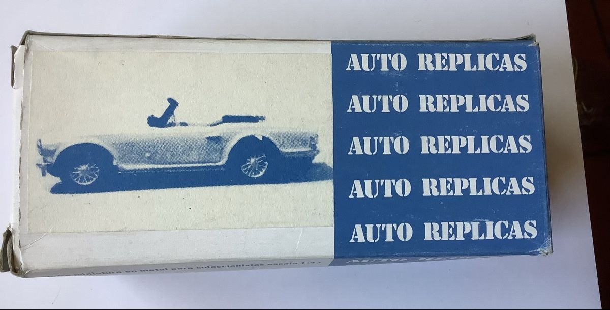 Triumph Modellini d'auto: Triumph Tr6 Bausatz 1:43 – Nuovo (secondo la descrizione) da Theilingen venduto da TinaKr.