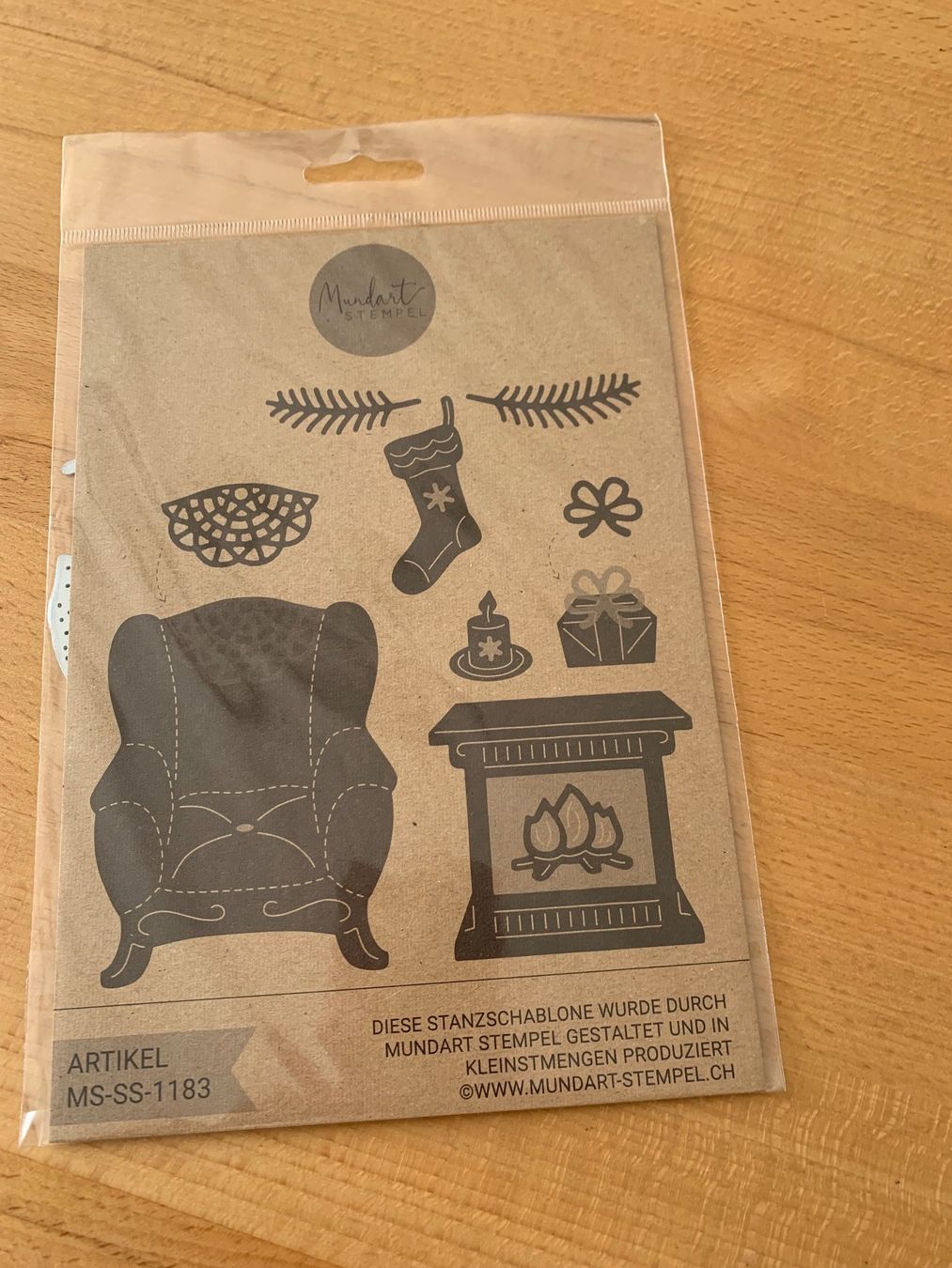 Schablonen: Stanzform Weihnachtsstube – Neu und originalverpackt aus Buelach von Joeggu0