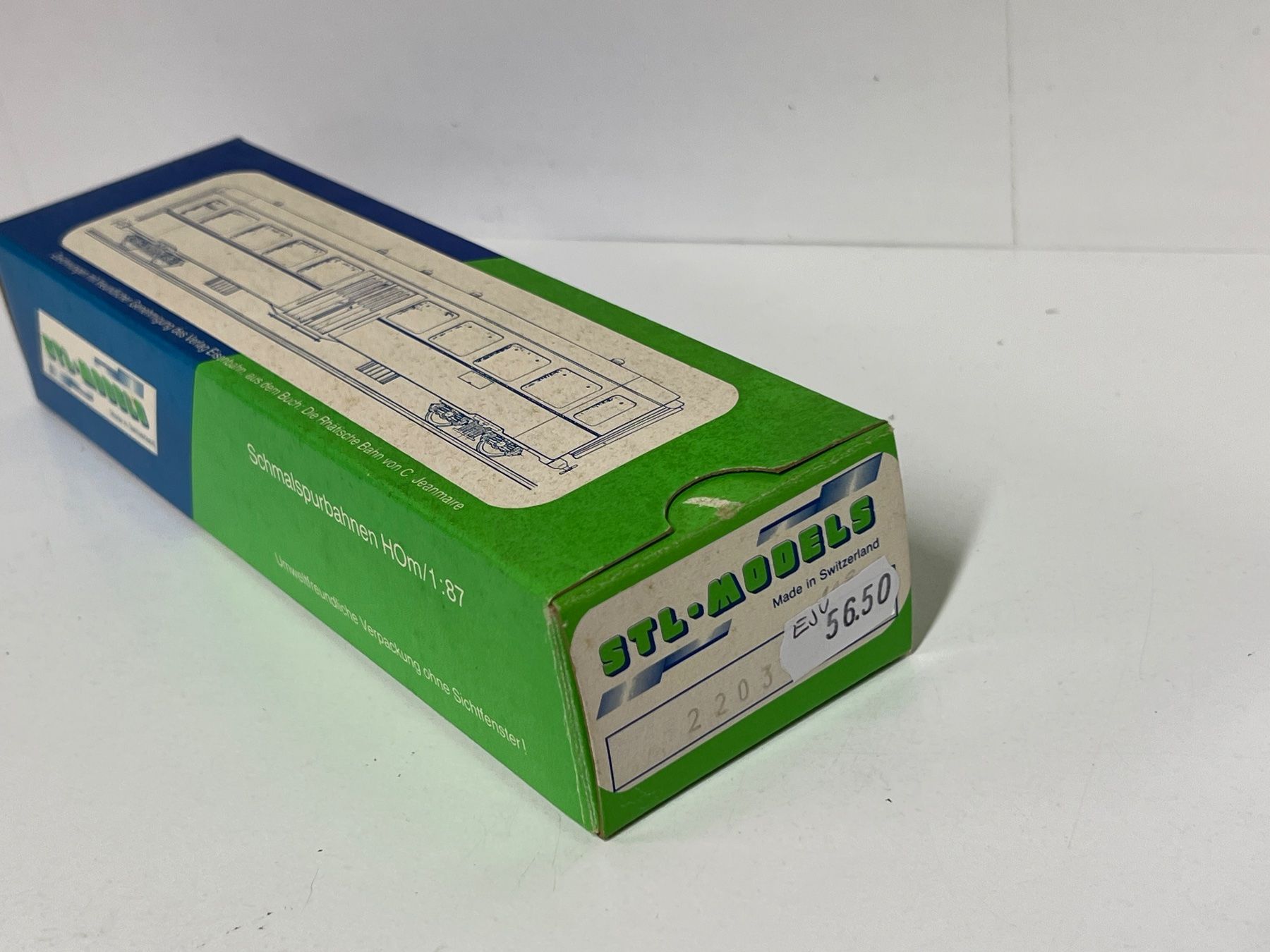 Modelleisenbahnen: STL - MODELS RhB B 2323  H0m – Gebraucht aus Neuenhof von ludovicco 8