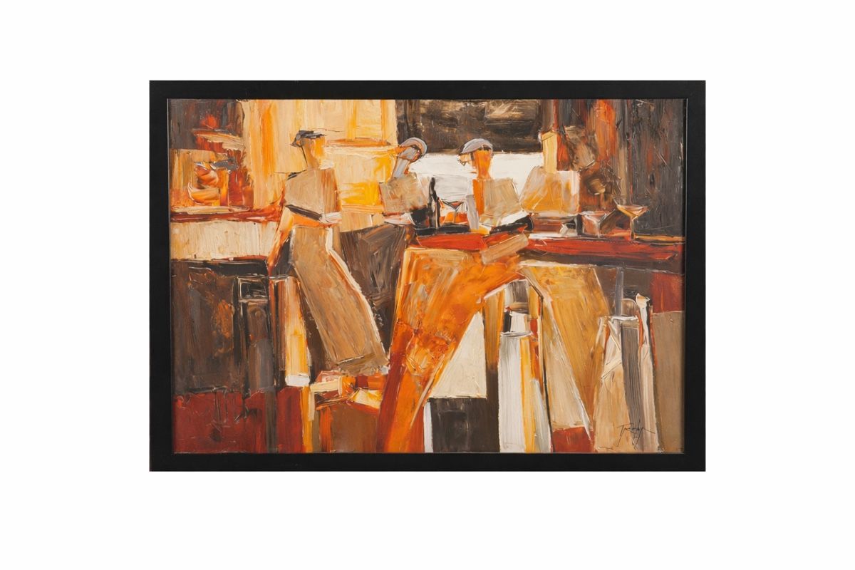 Dipinti: Sitting at the Bar, Yuri Tremler - Replika – Usato da Obernau venduto da fab_9wnq 1