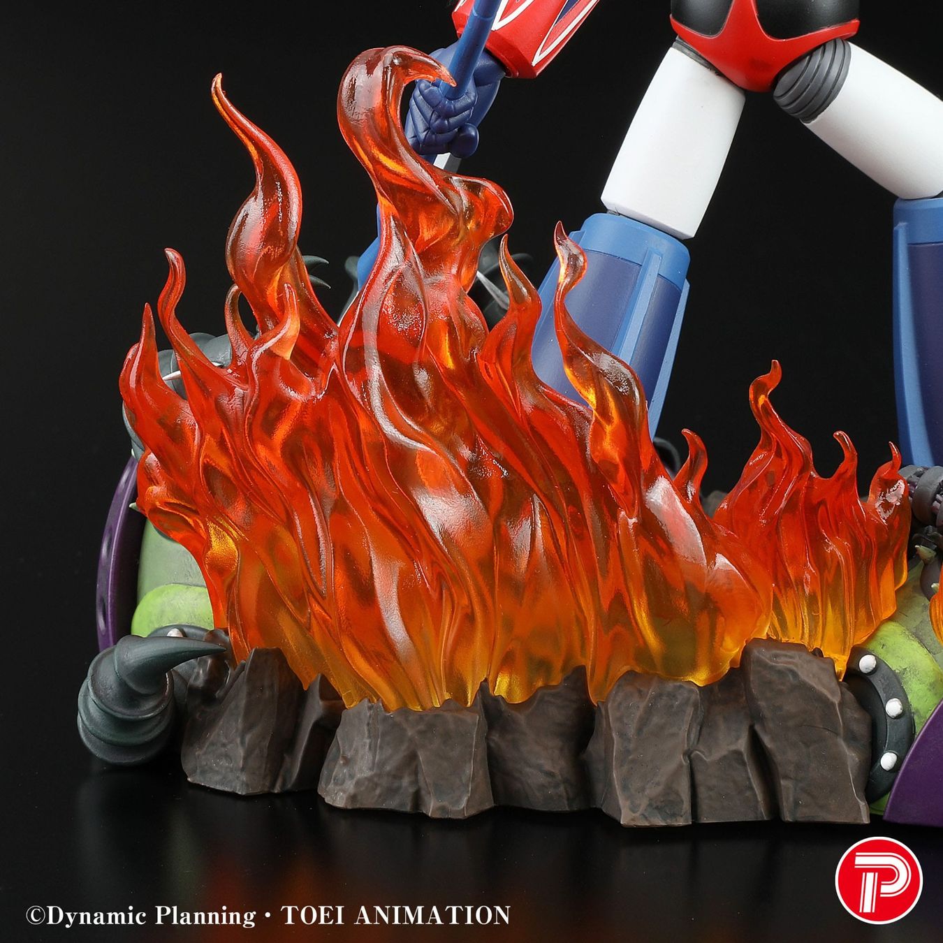 Statuette: Grendizer Scene Selection 01 Grendizer a cry of Victory 14cm – Nuovo e nell'imballaggio originale da St-Imier venduto da ATTAKSHOP 8