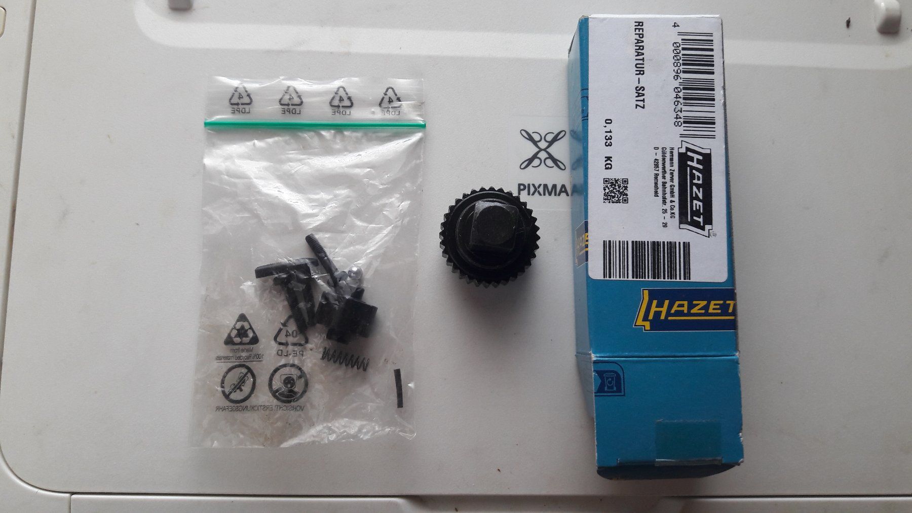 Hazet Tutti gli attrezzi: HAZET 916SP/7 Reparaturset – Nuovo e nell'imballaggio originale da Laufen venduto da Mann455 1