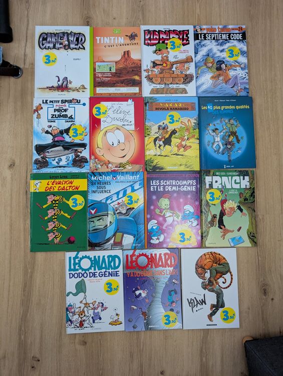 Diverse Collection - Lot of 15 BD / Comic Albums (Relié) (Neu (gemäss ...