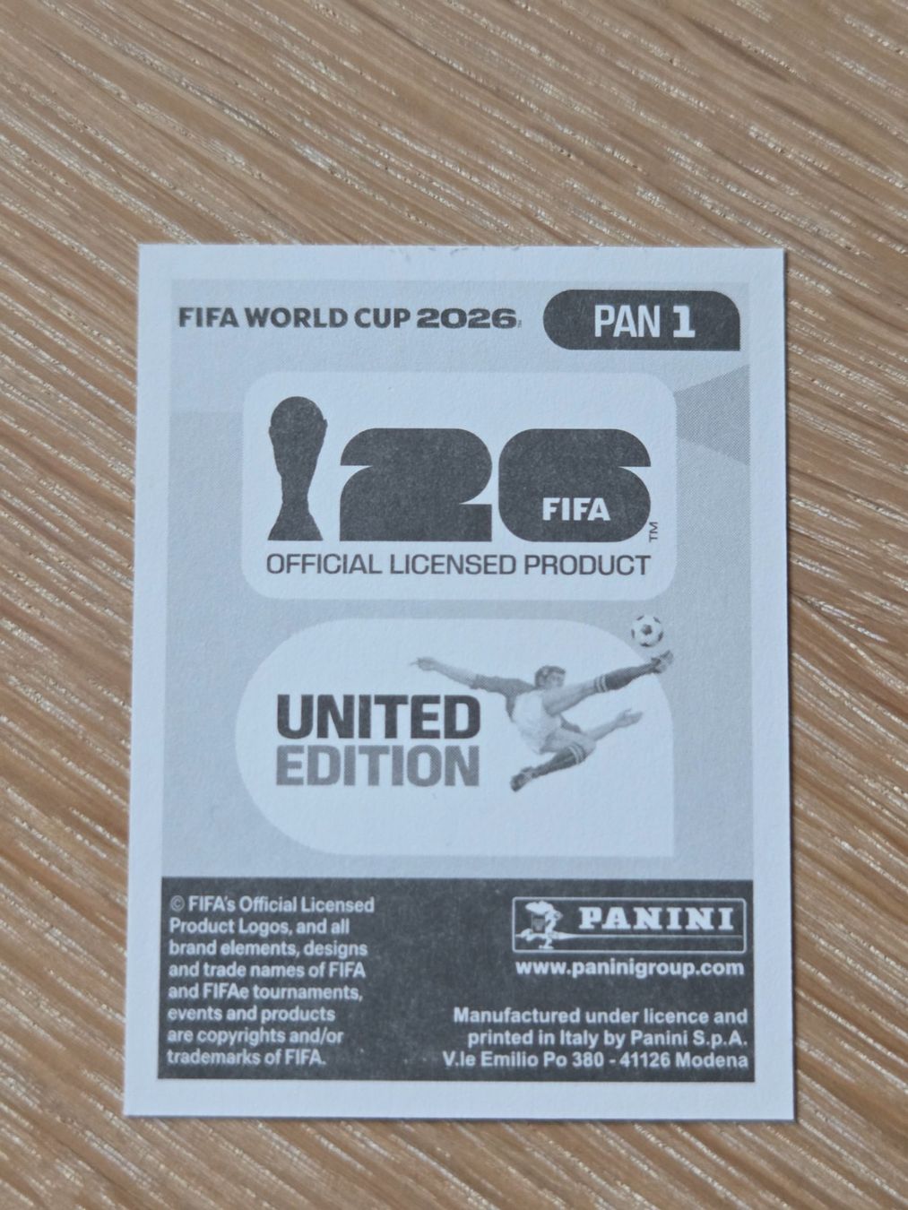 Panini Carte collezionabili: Panini FIFA WM 2026 PAN 1 – Nuovo e nell'imballaggio originale da St-Imier venduto da Mod_qd95 1