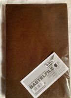 Bastelfilz 20x30 cm Braun filz braun