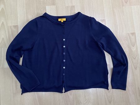 Yellow Label Cardigan, Gr. M, Baumwolle/Seide, Top Zustand!