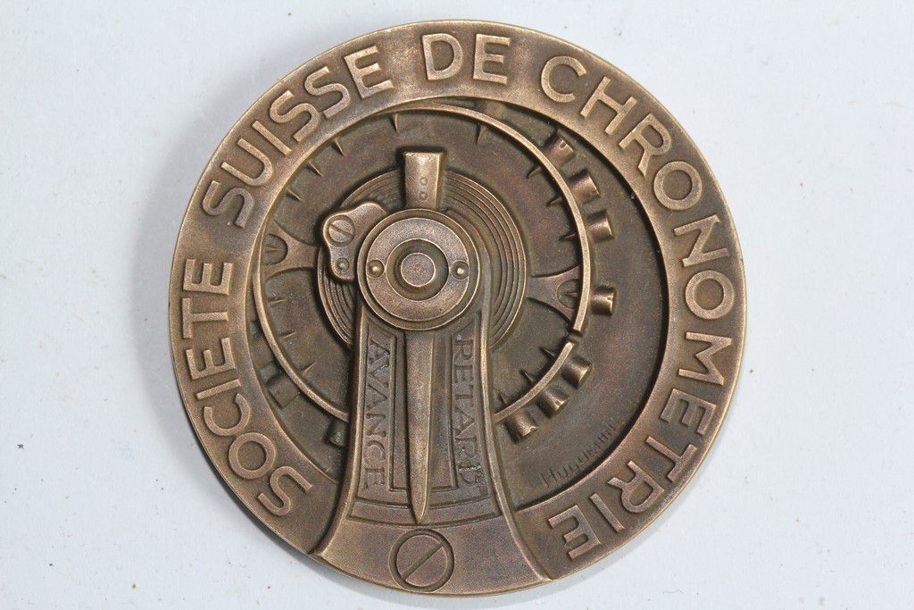 Medaillen: Médaille Société Suisse de Chronométrie – Gebraucht aus Vandoeuvres von Dom-Tom