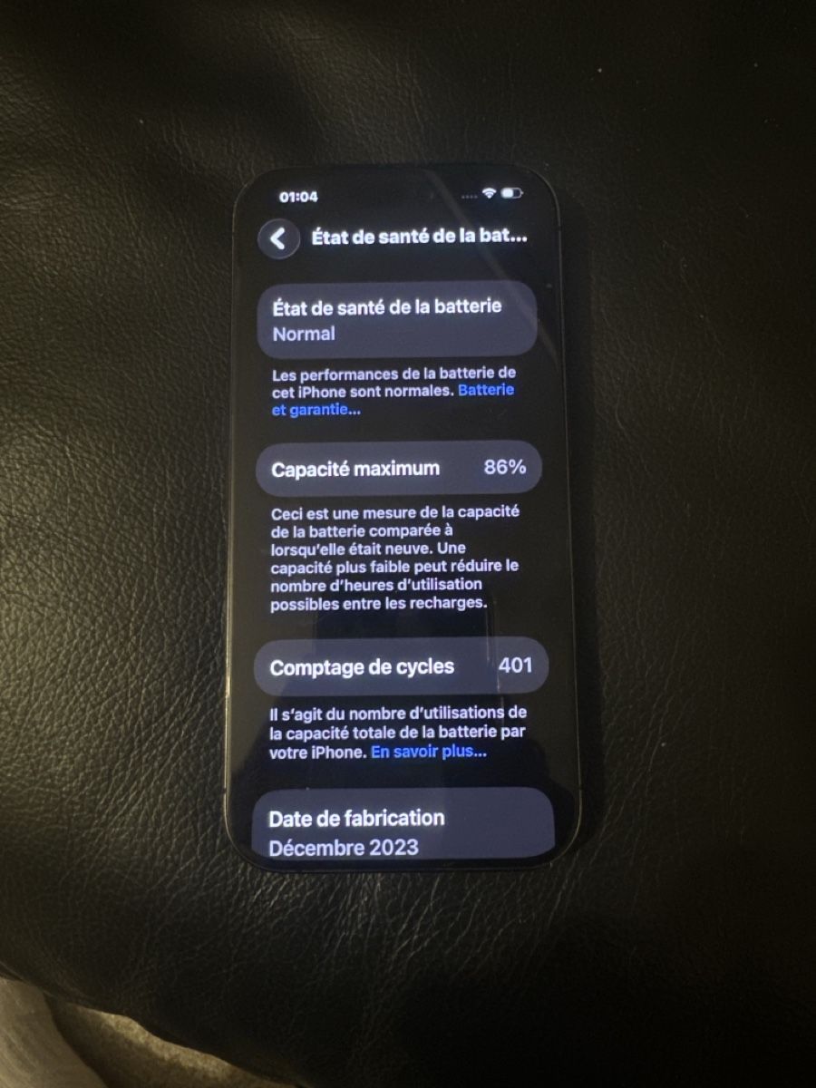 Apple Handys / Smartphones: iPhone 15 Pro 256 Go bleu, état neuf – Gebraucht aus Lausanne von cri_tc2t 3