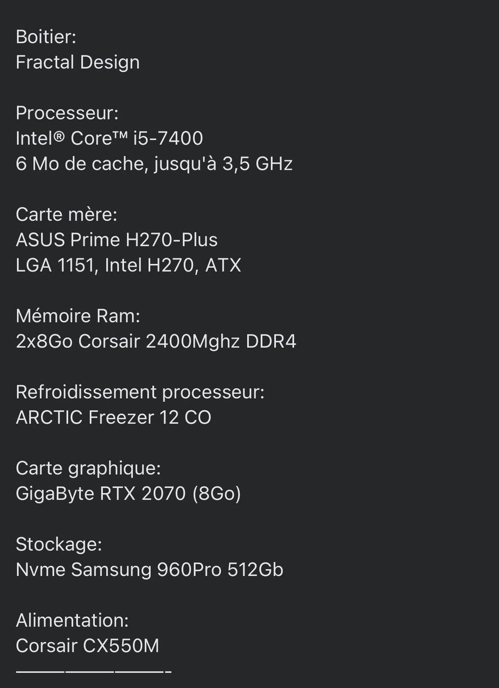 PC: Ordinateur pour vendre – Usato da Genève venduto da mbattistotti 1