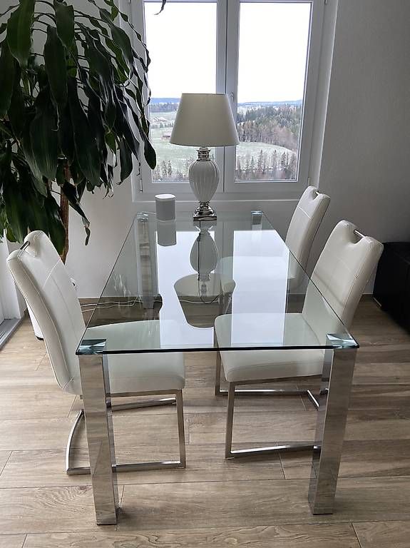 Tables: Esstisch Glas 180x90 – D'occasion à Sarmenstorf par ebr_g96g