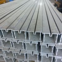 Aluschienen blank 45/38 mm, 4.00 m
