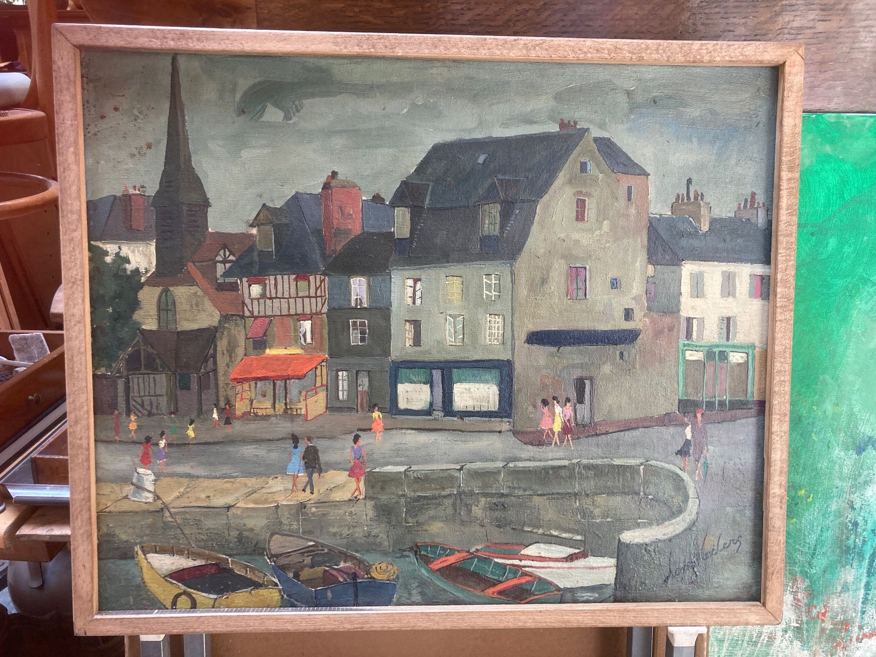 Gemälde: Leclerc Henri - 1905 - 1970 Paris – Gebraucht aus zürich von papalapa