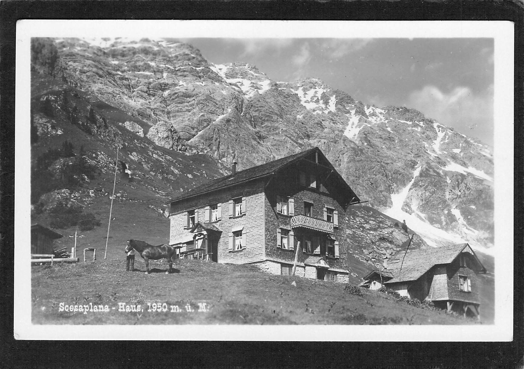 Cartoline postali: Scesaplana GR , Seewis i/P – Usato da Reichenburg venduto da Pipo-67