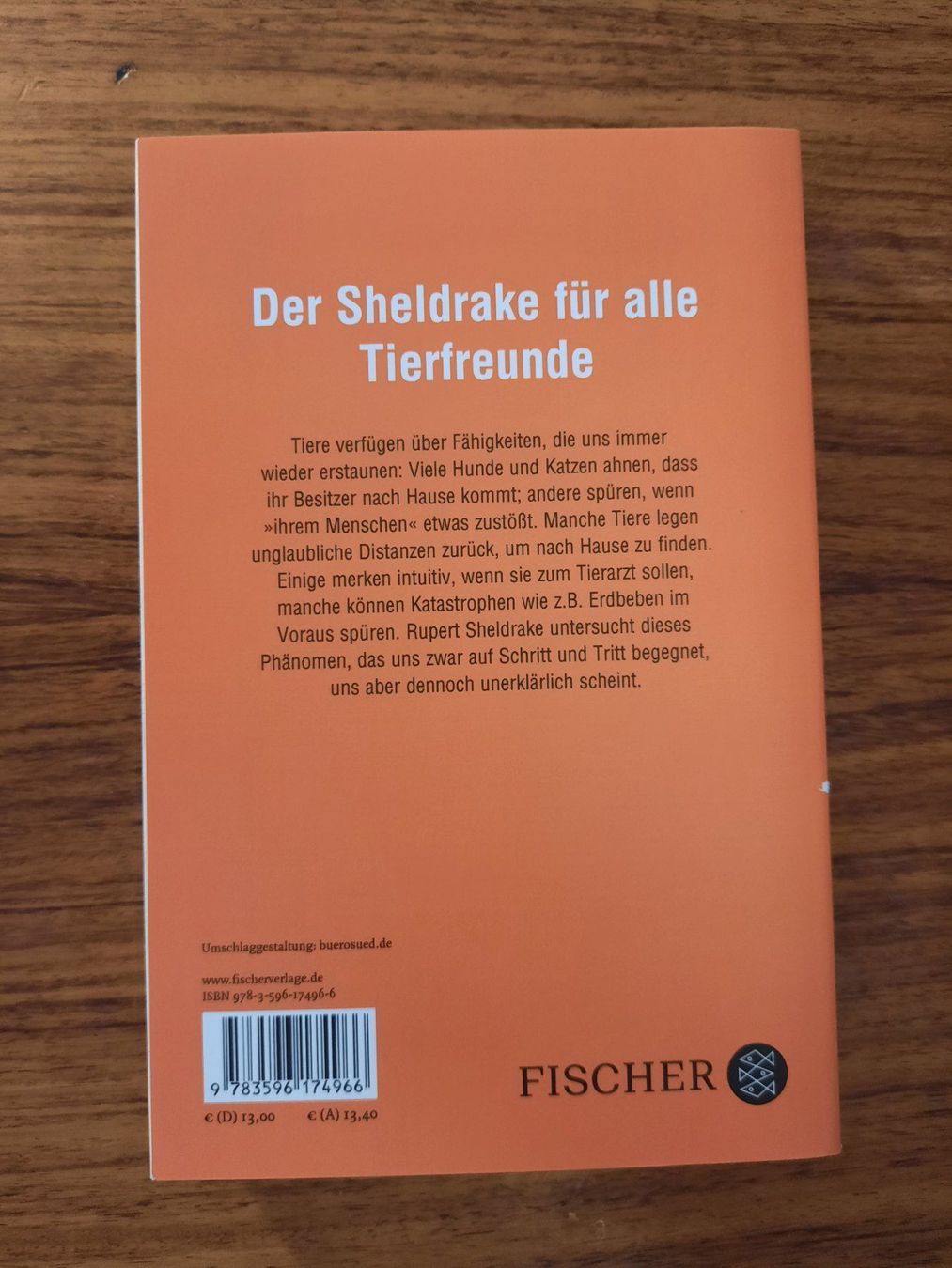 Bücher: Der siebte Sinn der Tiere von Rupert Sheldrake – Neu (gemäss Beschreibung) aus Wettingen von Beo 3