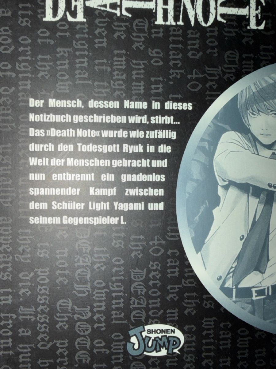 Fumetti: Death Note 5 Bücher, Manga – Usato da Watt venduto da DST78 2