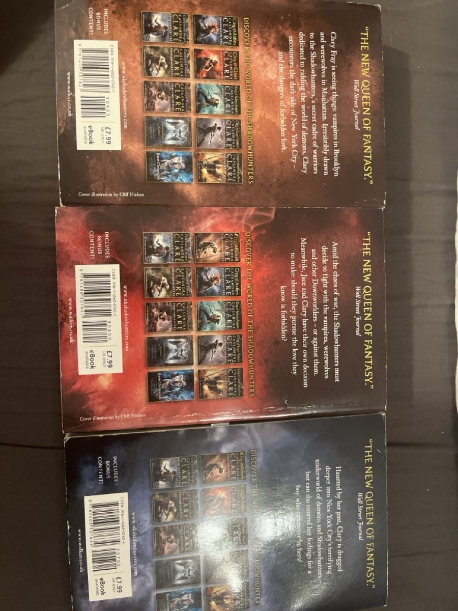 Libri: Shadowhunters 1-3 – Usato da Winterthur venduto da emma_zw 1