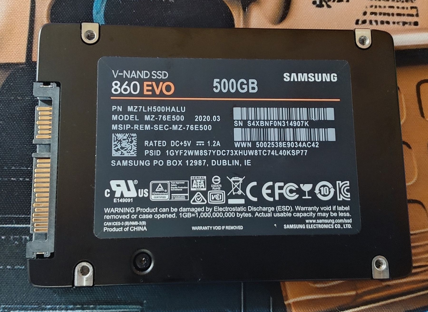 Samsung Dischi rigidi: Samsung 860 EVO | 500GB | 98% | Solid State Drive | Top! – Nuovo (secondo la descrizione) da Ennetmoos venduto da Faders