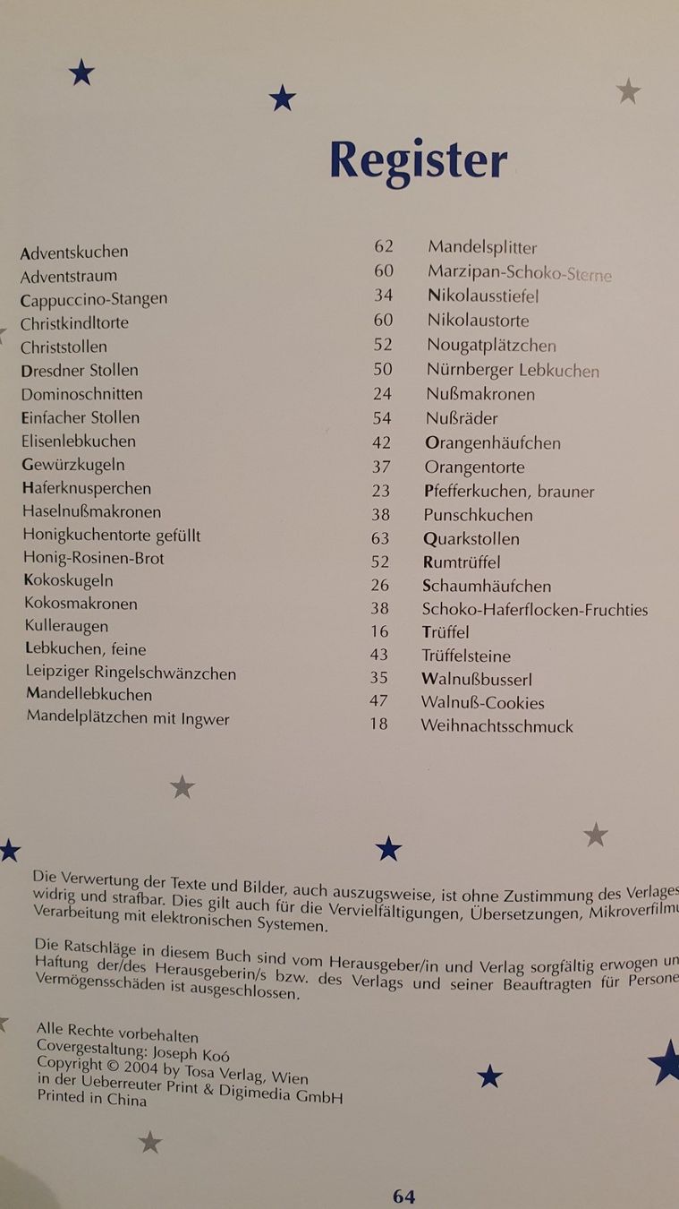 Livres: Weihnachtsbackbuch – D'occasion à Muttenz par MIBLADA 2