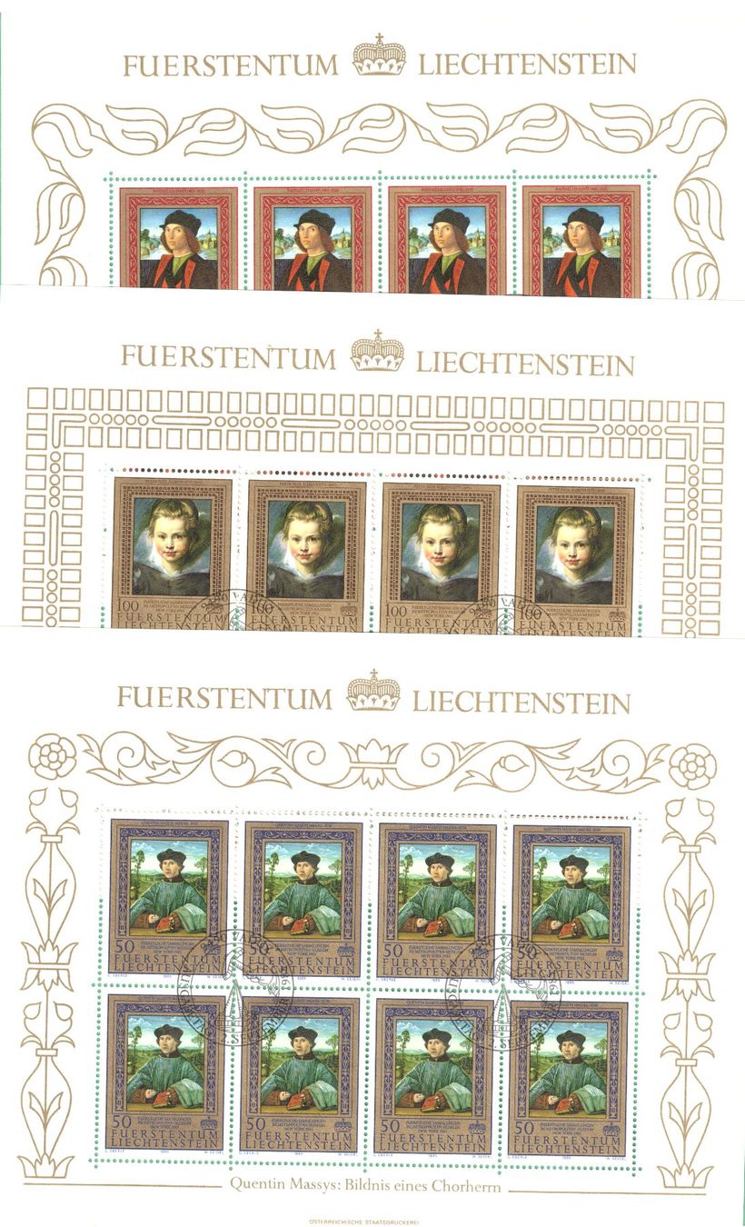 Alle Briefmarken: K^Bogen 1985   Gemälde   gestempelt Ersttag – Gebraucht aus Mellingen von Ginger