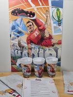 Set: McDonald's Shaqiri Poster + 3 Shaqiri Becher