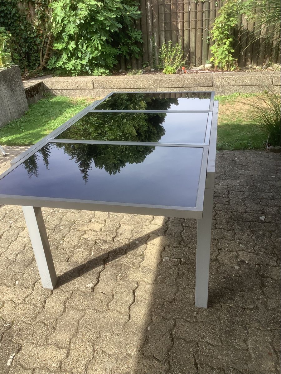 Tische: Gartentisch Glas ausziehbar  – Gebraucht aus Adliswil von zuoz99 2