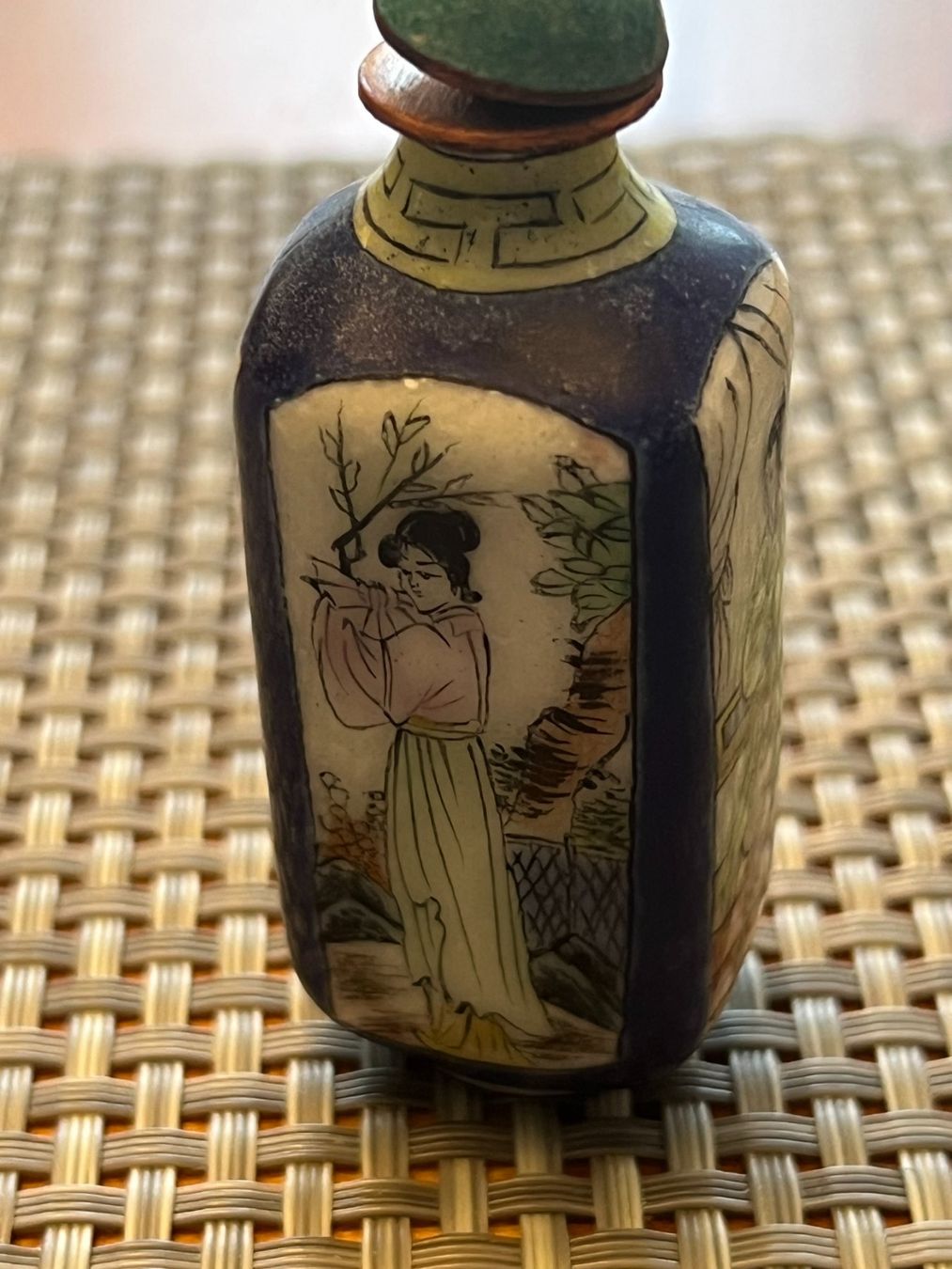 Flaconi: Antiker Chin.Snuff Flacon handbemalt – Usato da Gränichen venduto da Paolosch 2