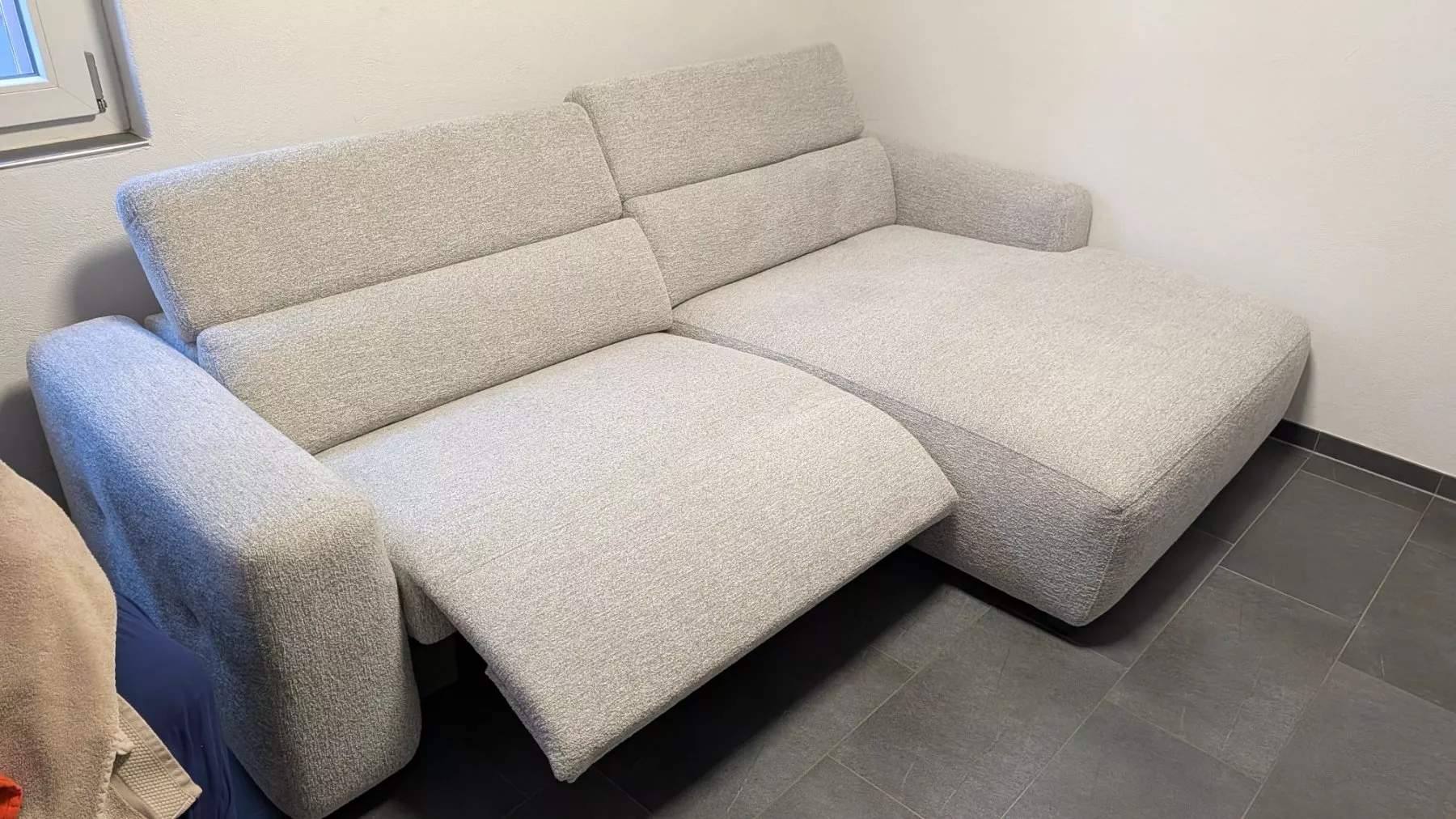 Pfister Divani: Eckgarnitur, Ecksofa mit Relax-Funktion – Usato da Fulenbach venduto da mandoseck 6