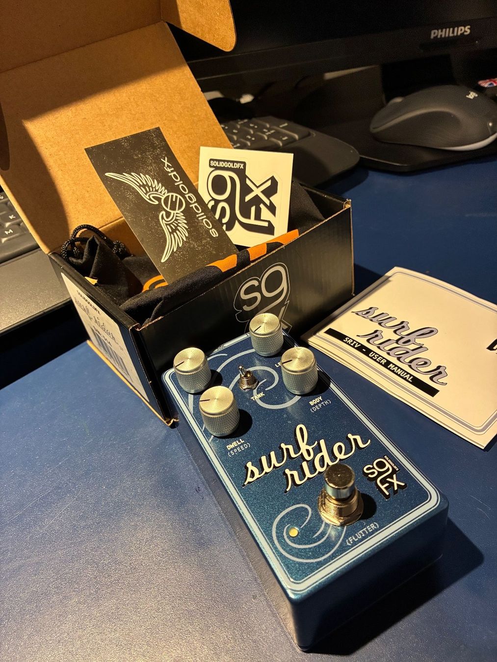 Strumenti musicali: Solid Gold FX Surf Rider IV Reverb – Usato da Stein am Rhein venduto da metti-swiss 1