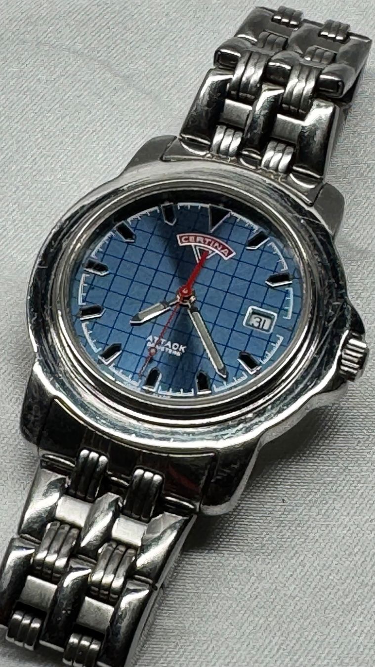 Certina Uhren: Gut erhaltene Vintage Certina Attack – Gebraucht aus Untersiggenthal von TimeandShine 9