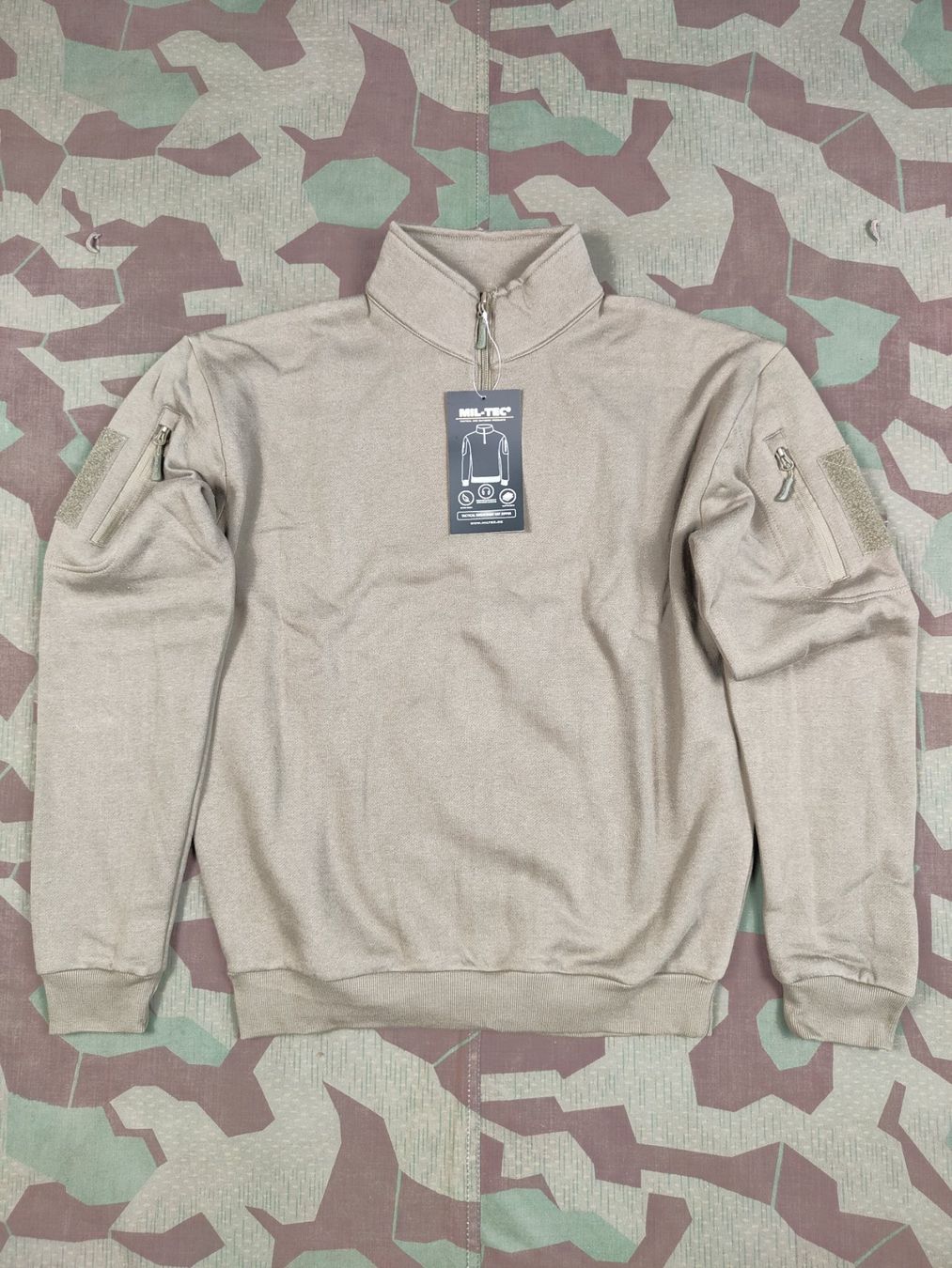 Uniformi: Tactical Sweatshirt, oliv, Grösse L – Usato da Bauma venduto da SwissMilitaria 3