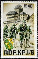 Radfahrer Kp I/6, 2.WK, Wi Rdf 28