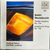 Dmitri Shostakovich - Chamber Symphony Op. 110a / Symphony F